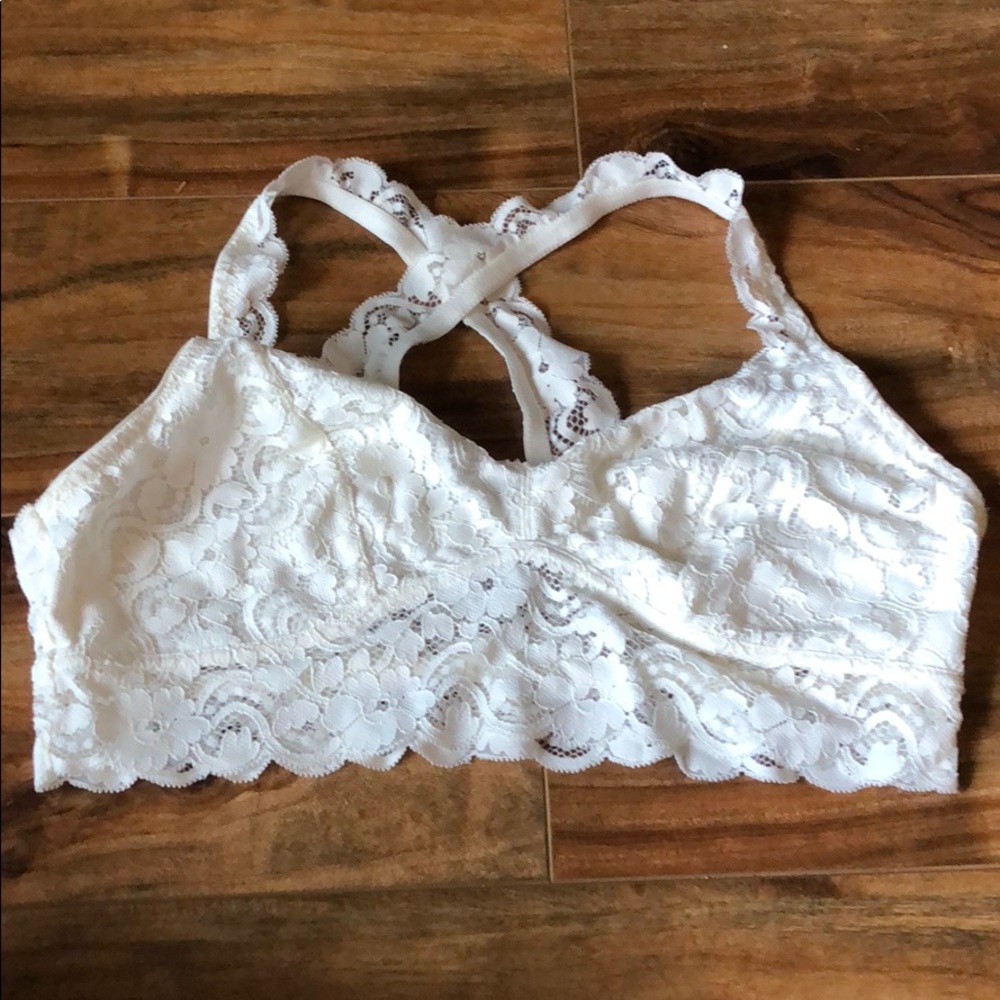 Cream bralette